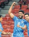 Jhingan sees red, Rahim helps 10-man India escape with a draw34