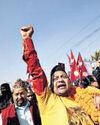 { NOSTALGIA } AFTER GEN Z PROTESTS Nepal royalists seek return of monarchy ahead of elections19