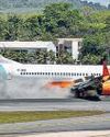 AI Express flight loses its nose wheels after hard landing at Phuket20