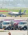 British F-35B jet towed to hangar at Kerala airport38