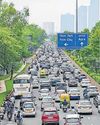 Barriers by traffic police lead to snarls near Noida Film City21