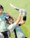 Goal is to silence the crowd: Santner48