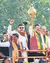 Grand welcome for CM who could be 'BJP's face in '29 poll'