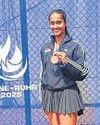 Vaishnavi credits self-belief, hard work for her historic tennis success in Germany Vaishnavi credits self-belief, hard work for her historic tennis success in Germany3