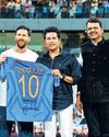 Messi leaves his footprint at Mumbai’s exalted venue27
