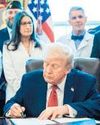 Trump signs defence bill backing India ties27