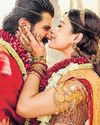 Virosh wedding: Divine symbols in her hands, holy alta in his36