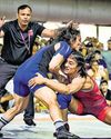Vinesh goes down fighting at trials Vinesh goes down fighting at trials7