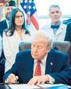 Trump signs defence bill backing India ties9