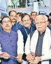 Power Minister inaugurates NHPC Pavilion at the Summit Power Minister inaugurates NHPC Pavilion at the Summit19