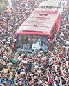 HOMECOMING AFTER 17 YEARS IN SELF-EXILE BNP leader gives a clarion call to maintain law and order29