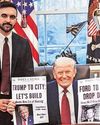 Mamdani pitches Trump on housing with mock newspaper Mamdani pitches Trump on housing with mock newspaper32