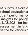 Schools not prepared for NAS 2024, reports RSK