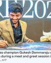 Upton says self-awareness key for Gukesh's success