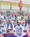 Congress silent protest on BJP Govt's first anniversary