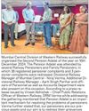 WR's Mumbai Central Division organises 'Pension Adalat'