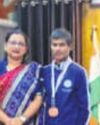 Collector congratulates differently-able medal winners