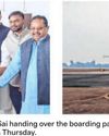 HISTORIC STEP TOWARDS AIR SERVICE, SAYS CM SAI