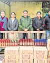 EXCISE CRACKS WHIP ON ILLICIT LIQUOR TRADE