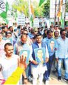 Cong Holds Ambedkar Samman March