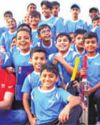 Gujarat Giants coaches visit Adani cricket academy