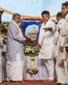 K'taka Cong Pays Tribute to Manmohan at the Venue Planned for Convention