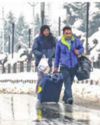 Heavy Snowfall Cripples Kashmir, Himachal; Thousands Stranded