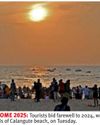 Jammed coastline, all-night parties in Goa welcome New Year 2025