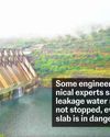 Water leakage in Srisailam power station, needs repairs