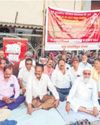 RETIRED PMPML EMPLOYEES PROTEST OVER UNPAID DUES