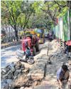 Road works irk Wadgaonsheri