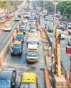 Major jam as 2 vehicles ram into height barrier at King's Circle railway bridge