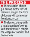 125 Bids Received for 18 Iron Ore Dumps