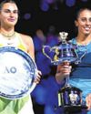 Keys upsets 2-time champion Sabalenka Keys upsets 2-time champion Sabalenka143