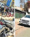 Illegal parking on footpaths causes trouble to commuters