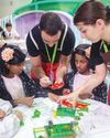 Children learn about eco-friendly energy sources at SCRF 202514
