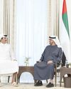 UAE, Qatar leaders discuss relations, Mideast issues UAE, Qatar leaders discuss relations, Mideast issues