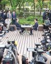 Kim, Han discuss merger of campaigns24