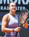 Alcaraz returns with win over Lajovic after injury layoff, Sabalenka advances Alcaraz returns with win over Lajovic after injury layoff, Sabalenka advances