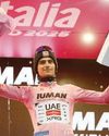 UAE Team Emirates XRG's Del Toro holds Giro lead as Hoole wins time trial UAE Team Emirates XRG's Del Toro holds Giro lead as Hoole wins time trial