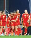 Pina fires Spain past England into eves' Nations League semis35