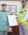 Ajman cop honoured for exemplary behaviour1