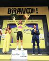 Healy puts brakes on 38-yr Irish wait, takes Tour de France lead56