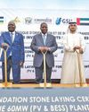 UAE’s GSU begins construction of 50 MW solar project in Africa40