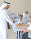 Hamdan joins special needs people for art celebration0