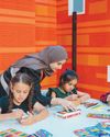 Children craft pet robots at SIBF session Children craft pet robots at SIBF session11