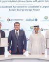 Masdar signs deal for Uzbekistan's largest battery storage project51