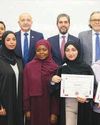 Two AURAK students' team win top honours Two AURAK students' team win top honours1