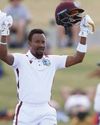 Dogged Hodge ton sees West Indies save follow-on against New Zealand71