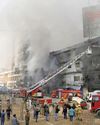 Firefighter among 6 dead as fire razes shopping centre in Karachi38